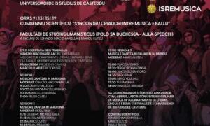 Convegno di studi internazionale “S'incontru criadori intre musica e ballu”.