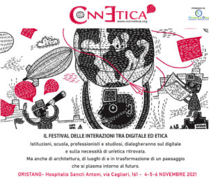 Locandina CONNETICA. Il festival dell'interazione tra digitale ed etica Locandina CONNETICA. Il festival dell'interazione tra digitale ed etica