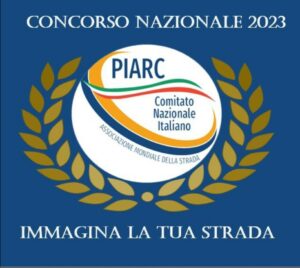 Locandina del Bando di Concorso Nazionale 2023 "Le strade del futuro. Immagina la tua Strada"